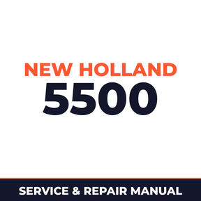 New Holland 5500 Planter Service & Repair Manual