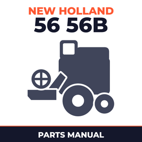 New Holland 56 56B Combine Parts Manual