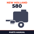 New Holland 580 Baler Parts Manual