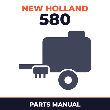 New Holland 580 Baler Parts Manual