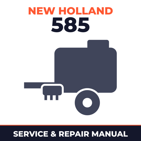 New Holland 585 Baler Service & Repair Manual