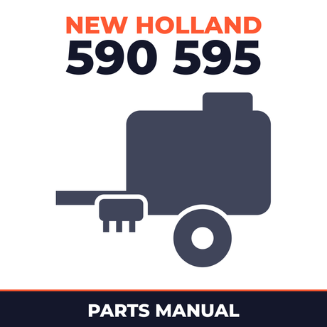 New Holland 590 595 Baler Parts Manual