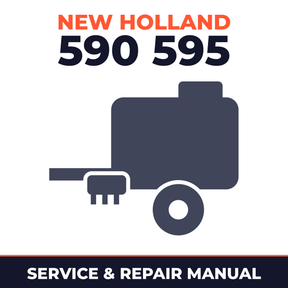 New Holland 590 595 Baler Service & Repair Manual