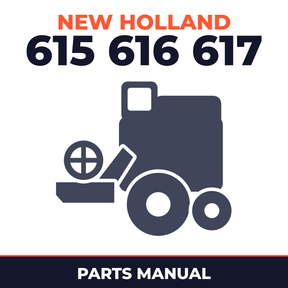 New Holland 615 616 617 Combine Parts Manual