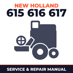 New Holland 615 616 617 Combine Service & Repair Manual