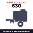 New Holland 630 Baler Service & Repair Manual