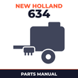 New Holland 634 Baler Parts Manual