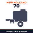 New Holland 70 Baler Operator's Manual