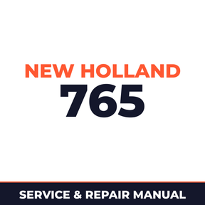 New Holland 765 Service Manual