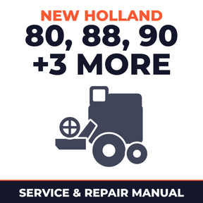New Holland 80 88 90 CR9040 CR9060 CR9070 Combine Service & Repair Manual