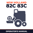 New Holland 82C 83C Combine Operator's Manual