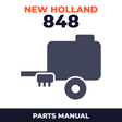 New Holland 848 Baler Parts Manual