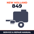 New Holland 849 Baler Service & Repair Manual