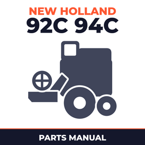 New Holland 92C 94C Combine Parts Manual