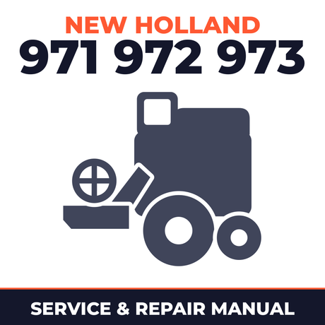 New Holland 971 972 973 Combine Service & Repair Manual