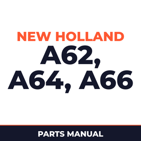 New Holland A62, A64, A66 Parts Catalog