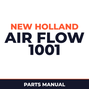 New Holland Air Flow 1001 Planter Parts Manual