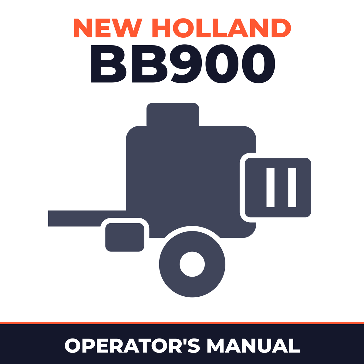 New Holland BB900 Baler Operator's Manual