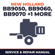 New Holland BB9050 BB9060 BB9070 BB9080 Baler Service & Repair Manual