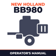 New Holland BB980 Baler Operator's Manual