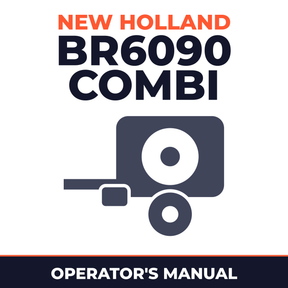 New Holland BR6090 Combi Baler Operator's Manual