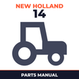 New Holland CE 14 Tractor Parts Manual