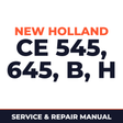 New Holland CE 545, 645, B, H Service Manual