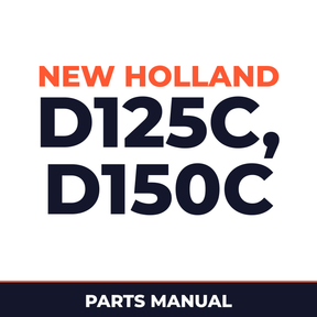 New Holland CE D125C, D150C Parts Catalog