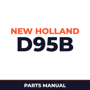 New Holland CE D95B Parts Catalog