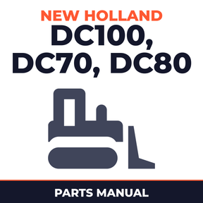 New Holland CE DC100, DC70, DC80 Parts Catalog