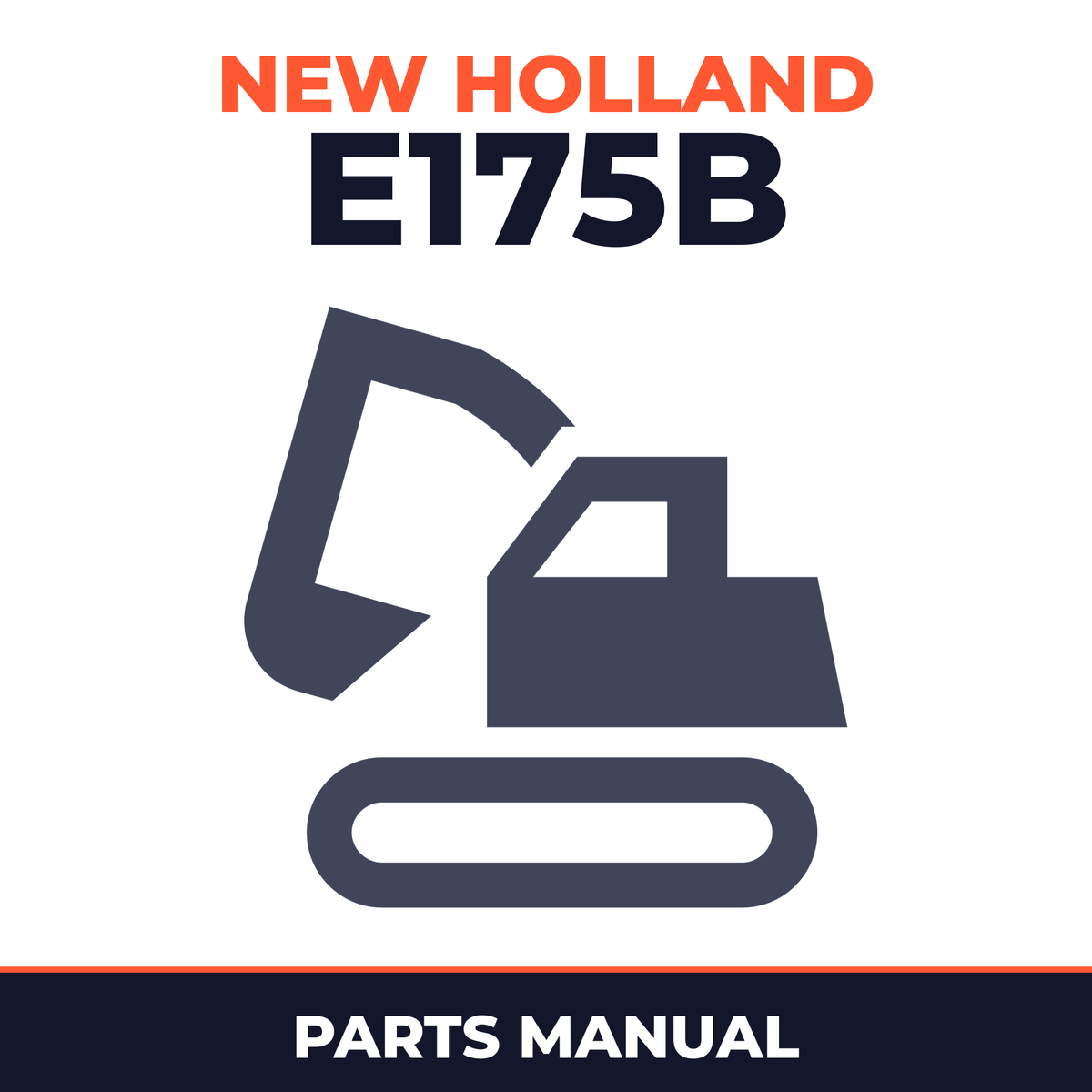 New Holland CE E175B Parts Catalog