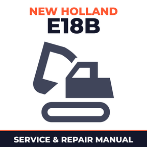 New Holland CE E18B Service Manual