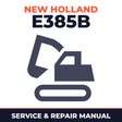 New Holland CE E385B Service Manual