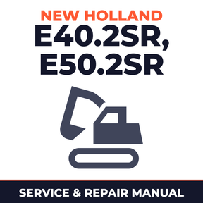 New Holland CE E40.2SR, E50.2SR Service Manual