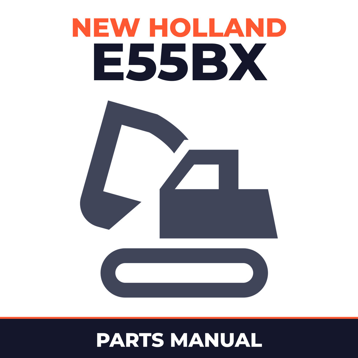 New Holland CE E55BX Parts Catalog