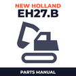 New Holland CE EH27.B Parts Catalog