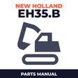 New Holland CE EH35.B Parts Catalog