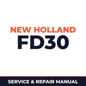 New Holland CE FD30 Service Manual