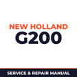 New Holland CE G200 Service Manual