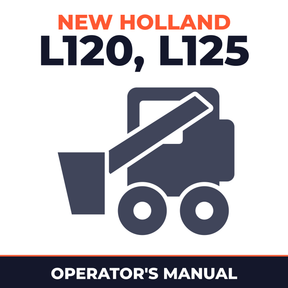 New Holland CE L120, L125 Operators Manual