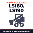 New Holland CE LS180, LS190 Service Manual