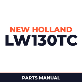 New Holland CE LW130TC Parts Catalog
