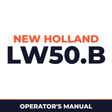 New Holland CE LW50.B Operators Manual