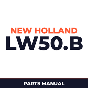 New Holland CE LW50.B Parts Catalog