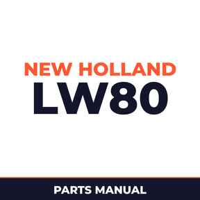 New Holland CE LW80 Parts Catalog