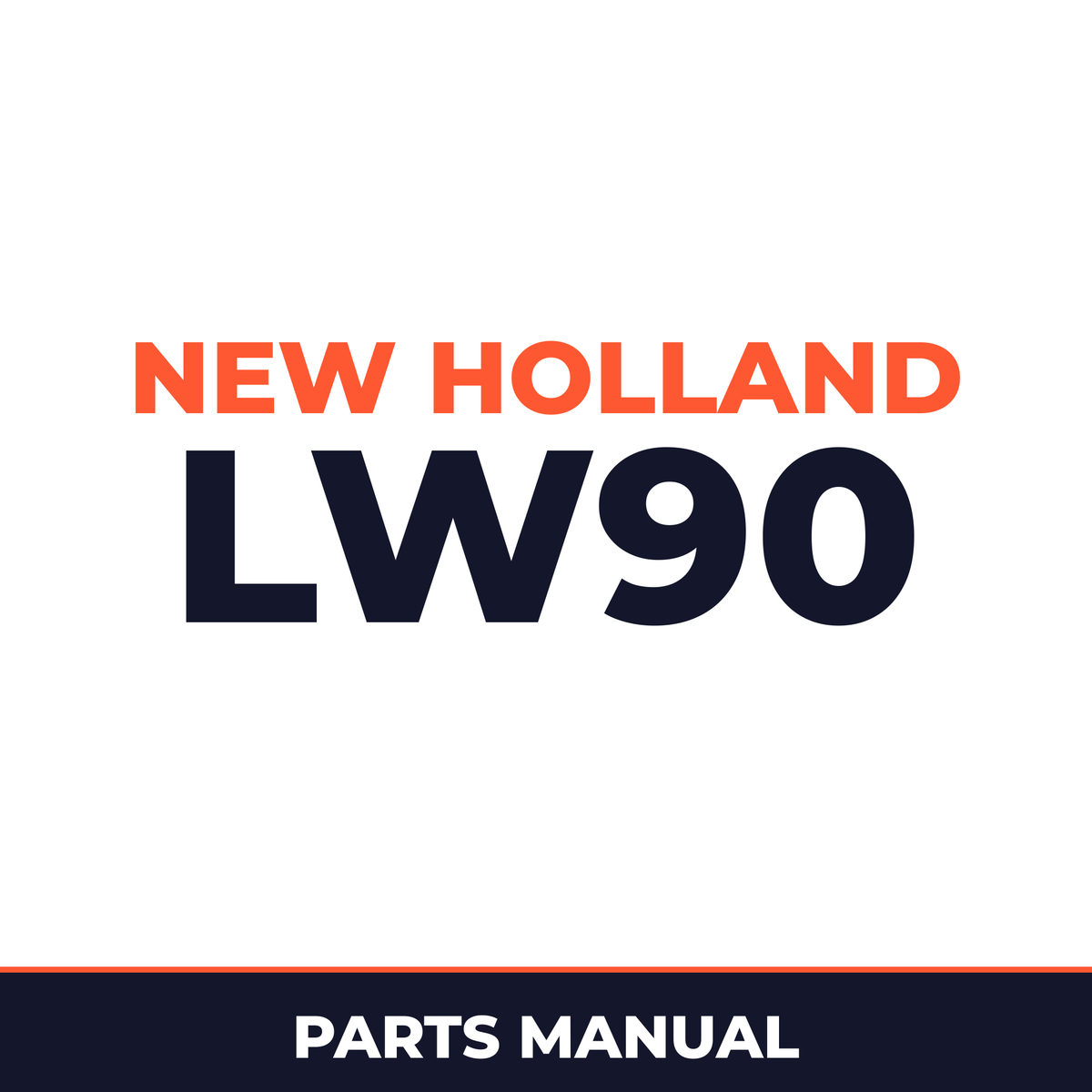 New Holland CE LW90 Parts Catalog