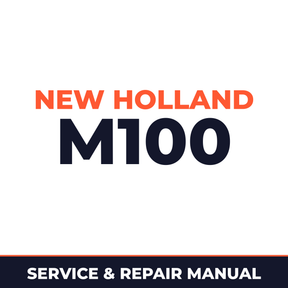 New Holland CE M100 Service Manual