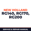 New Holland CE RG140, RG170, RG200 Service Manual
