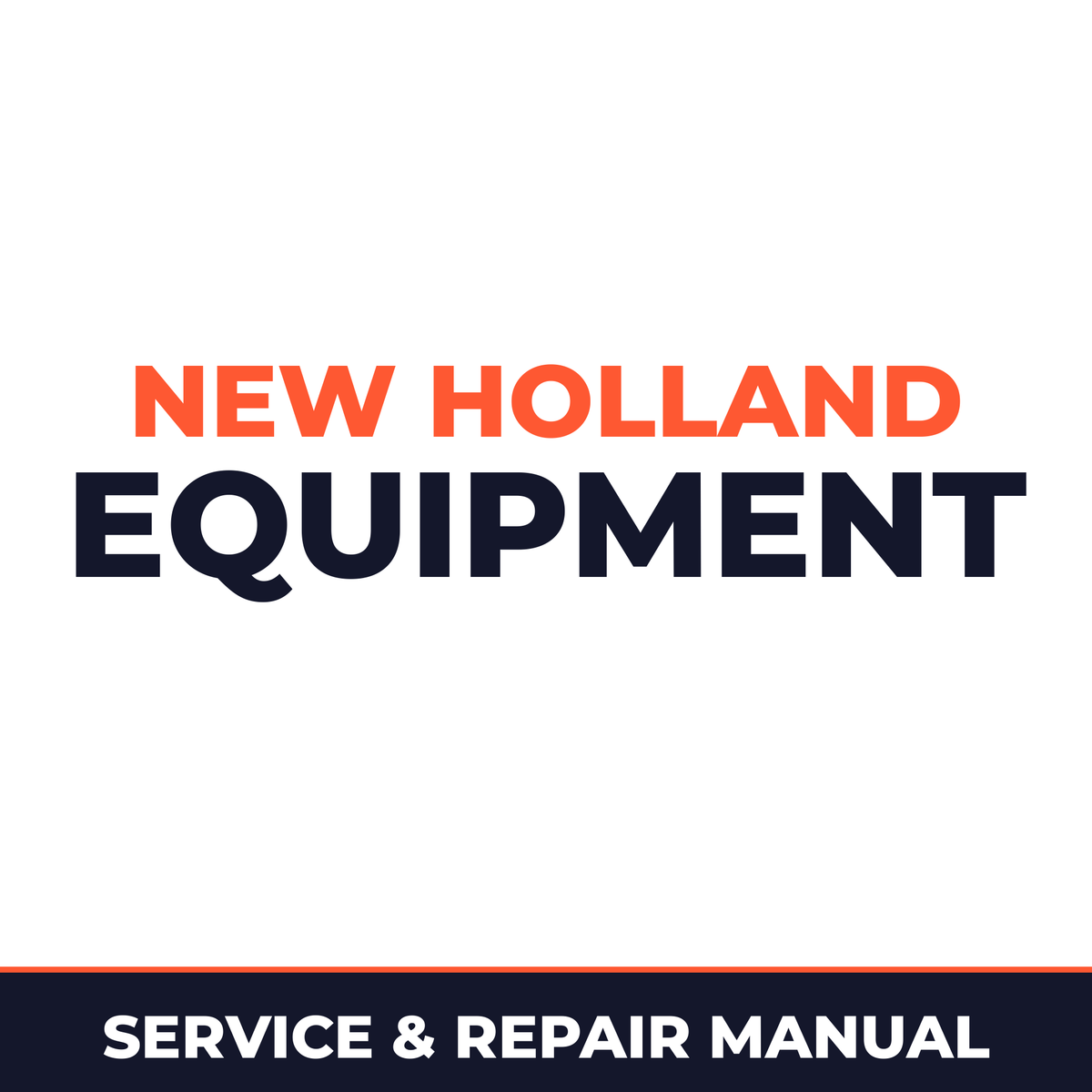 New Holland CE Service Manual