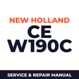 New Holland CE W190C Tier 4 Complete Service Manual